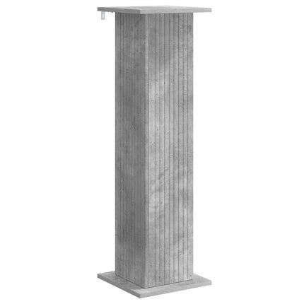Växtställ Betonggrå 30,5 x 30 x 100,5 cm Konstruerat trä