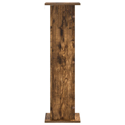 Växtställ Rökt ek 30,5 x 30 x 100,5 cm Konstruerat trä