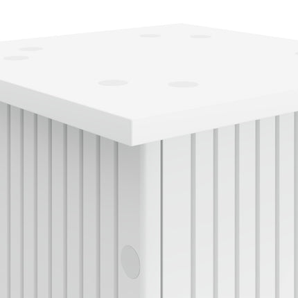 Växtställ Vit 30,5 x 30 x 80,5 cm Konstruerat trä