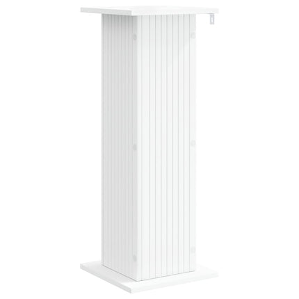 Växtställ Vit 30,5 x 30 x 80,5 cm Konstruerat trä