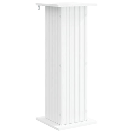Växtställ 2 st Vit 30,5 x 30 x 80,5 cm Konstruerat trä