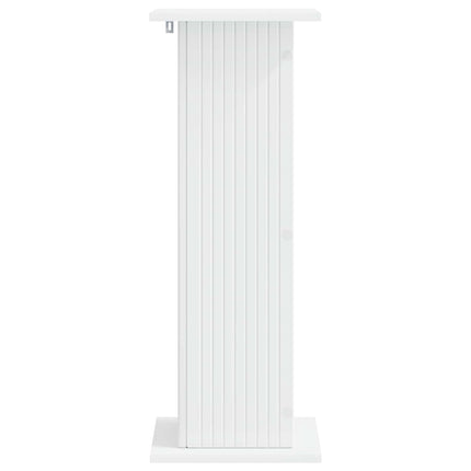 Växtställ 2 pcs Vit 30,5 x 30 x 80,5 cm Konstruerat trä