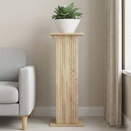 Växtställ Sonoma-ek 30,5 x 30 x 80,5 cm Konstruerat trä
