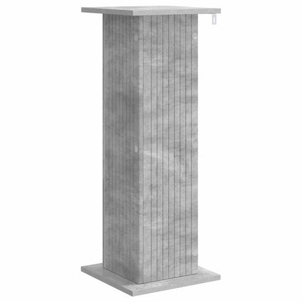 Växtställ Betonggrå 30,5 x 30 x 80,5 cm Konstruerat trä