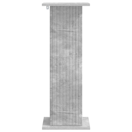 Växtställ Betonggrå 30,5 x 30 x 80,5 cm Konstruerat trä