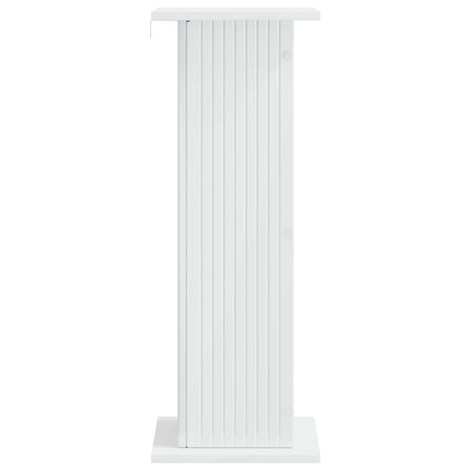 Växtställ Vit högglans 30,5 x 30 x 80,5 cm Konstruerat trä