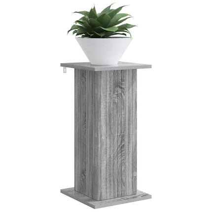 Växtställ 2 pcs Grå sonoma-ek 30,5 x 30 x 60,5 cm