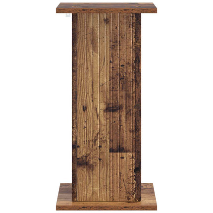 Växtställ 2 pcs Gammalt trä 30,5 x 30 x 60,5 cm Konstruerat trä
