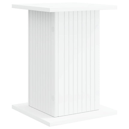 Växtställ 2 pcs Vit 30,5 x 30 x 43 cm Konstruerat trä
