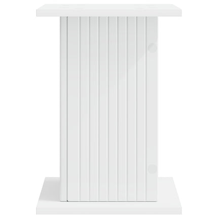 Växtställ 2 pcs Vit 30,5 x 30 x 43 cm Konstruerat trä