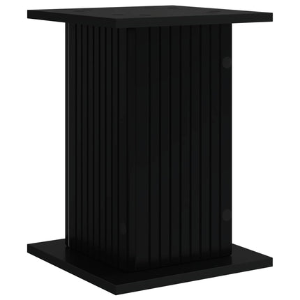 Växtställ 2 pcs Svart 30,5 x 30 x 43 cm Konstruerat trä