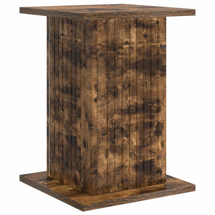 Växtställ 2 pcs Rökt ek 30,5 x 30 x 43 cm Konstruerat trä