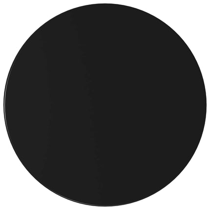 Sidokabinett Svart Ø40 x 50 cm Konstruerat trä