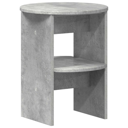 Sidokabinett BetongGrå Ø40 x 50 cm Konstruerat trä