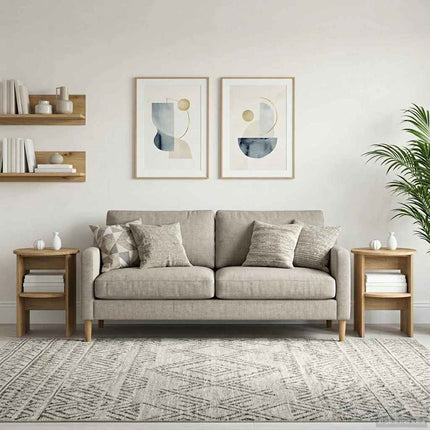 Sidokabinett 2 pcs Artisan Ek Ø40 x 50 cm Konstruerat trä