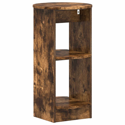 Sidokabinett Rökt Ek 40 x 40 x 75 cm Konstruerat trä