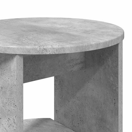 Sidokabinett BetongGrå 40 x 40 x 100 cm Konstruerat trä