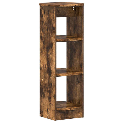 Sidokabinett Rökt Ek 40 x 40 x 100 cm Konstruerat trä
