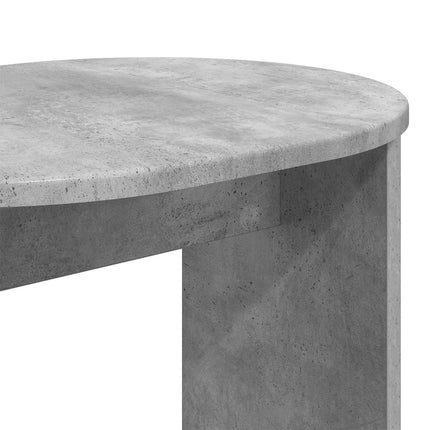 Sidobord Betonggrå 50 x 39,5 x 55 cm Konstruerat trä