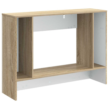 Konsolbord Randig Sonoma-ek 101 x 29 x 74 cm Konstruerat trä