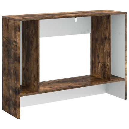 Konsolbord Randig Rökt Ek 101 x 29 x 74 cm Konstruerat trä