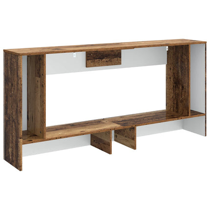 Konsolbord Randig Gammalt trä 155 x 29 x 74 cm Konstruerat trä