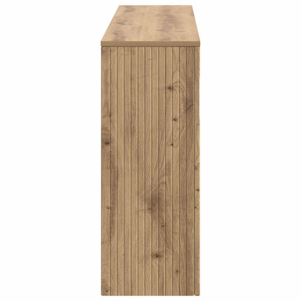 Konsolbord Randig Artisan Ek 155 x 29 x 74 cm Konstruerat trä