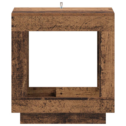 Sidobord Gammalt trä 60 x 40 x 65 cm Konstruerat trä