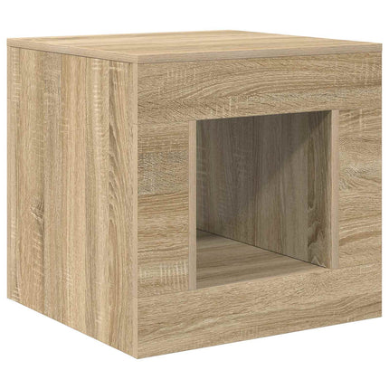 Kaffeebord Sonoma-ek 51.5 x 50 x 50 cm Konstruerat trä