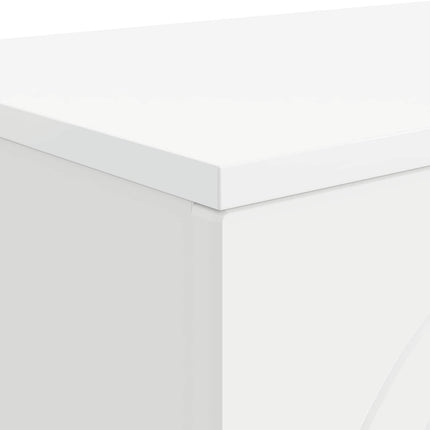 Kaffeebord Vit 102 x 35 x 75 cm Konstruerat trä