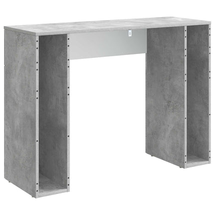 Kaffeebord Betonggrå 102 x 35 x 75 cm Konstruerat trä