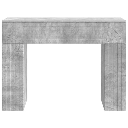 Kaffeebord Betonggrå 102 x 35 x 75 cm Konstruerat trä