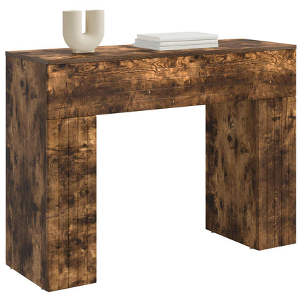 Kaffeebord Rökt ek 102 x 35 x 75 cm Konstruerat trä
