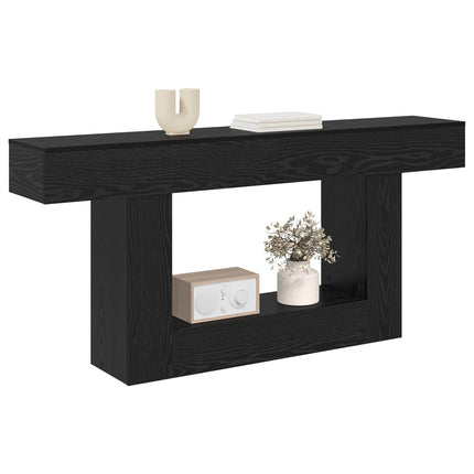 Svart Ek 160 x 30 x 74 cm