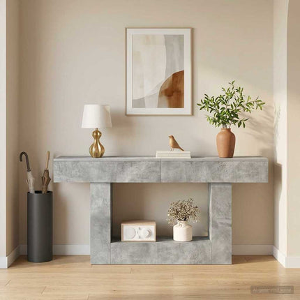 BetongGrå 160 x 30 x 74 cm