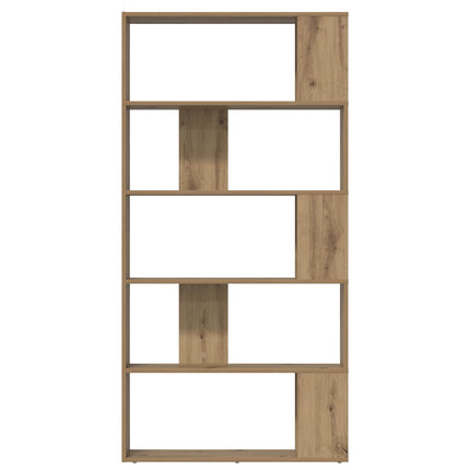 Bokskåp Artisan Ek 80 x 24 x 159 cm Konstruerat trä