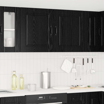 Diskmaskin panel Kalmar 2 pcs Svart Ek 50 x 31 x 60 cm