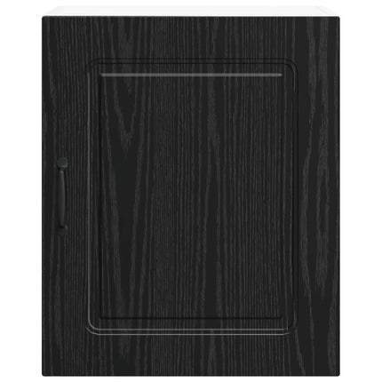 Diskmaskin panel Kalmar 2 st Svart Ek Konstruerat trä