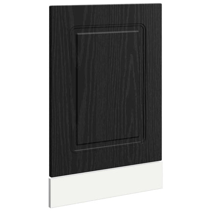 Diskmaskin panel Kalmar Svart Ek 45 x 1,5 x 57 cm