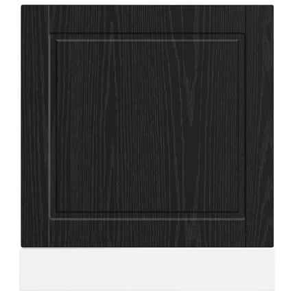 Diskmaskin panel PORTO Svart Ek 60 x 1,5 x 57 cm