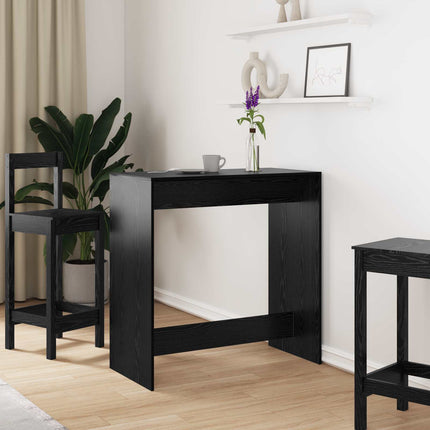 Barbord Svart Ek 102 x 50 x 103,5 cm Konstruerat trä