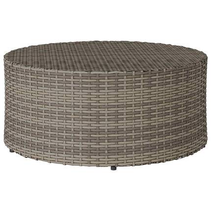Utomhus Soffbord Grå Ø 68 x 30 cm konstrotting