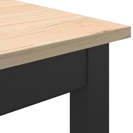 Matbord Naturfärg 200 x 100 x 75 cm Massiv furu