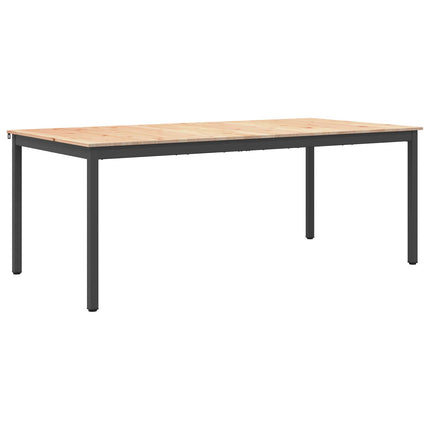 Matbord Naturfärg 200 x 100 x 75 cm Massiv furu