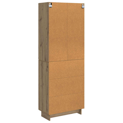 Skåpset 2 pcs Artisan-ek 66 x 34,5 x 90 cm Konstruerat trä