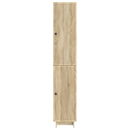 Skåpset 2 pcs Sonoma-ek 34,5 x 33 x 90 cm Konstruerat trä