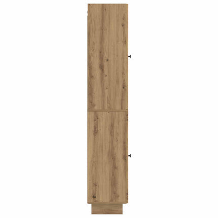 Skåpset 2 pcs Artisan-ek 34,5 x 33 x 90 cm Konstruerat trä