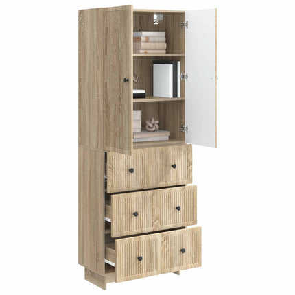 Skåpset 2 pcs 66 x 34,5 x 90 cm Konstruerat trä