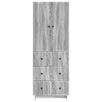 Skåpset 2 pcs 66 x 34,5 x 90 cm Konstruerat trä