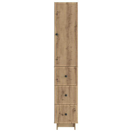 Skåpset 2 pcs 33 x 34,5 x 90 cm Konstruerat trä